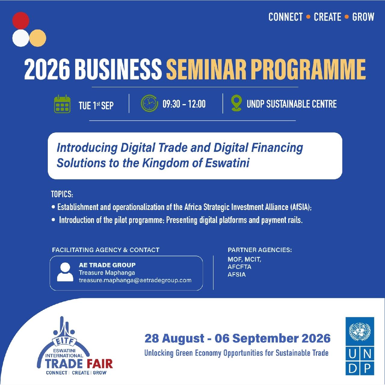 Introducing Digital Trade and Digital Financing Solutions to the Kingdom of Eswatini Pic